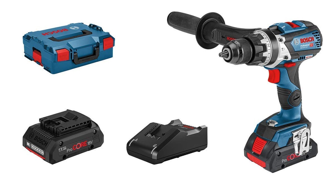 Bosch Professional 18V System Akku-Schlagbohrschrauber GSB 18V-110 C (max. Drehmoment 110 Nm, inkl.
