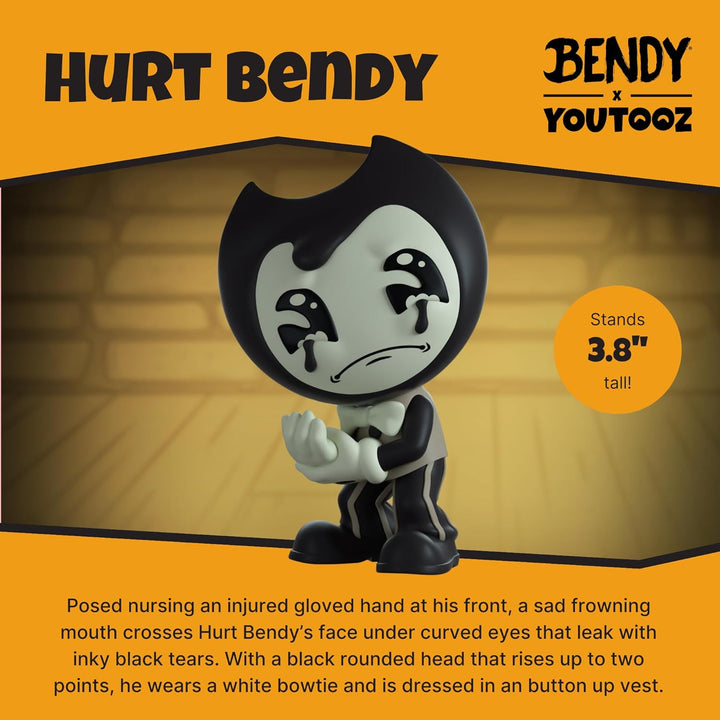 Youtooz - Bendy and The Dark Revival - Hurt Bendy, Schwarz Modern, Modern