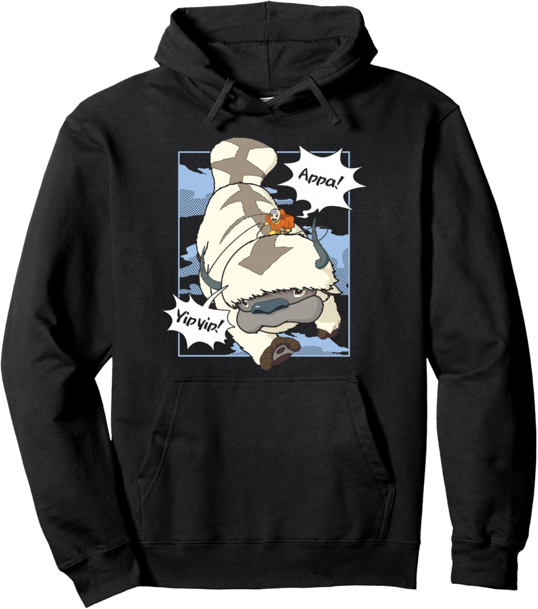 Avatar: The Last Airbender Appa Flight Yip Yip! Pullover Hoodie