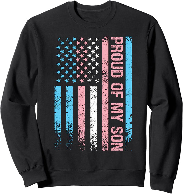 Stolz auf meinen Sohn Trans LGBT LGBTQ Sweatshirt