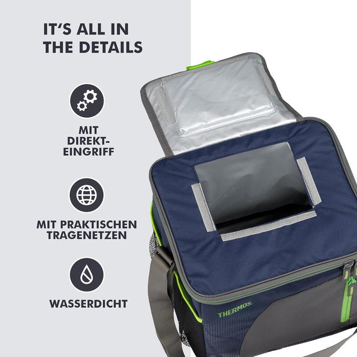 Thermos 4081.252.150 Kühltasche Radiance, 15 L, Polyester, blau, 15 l