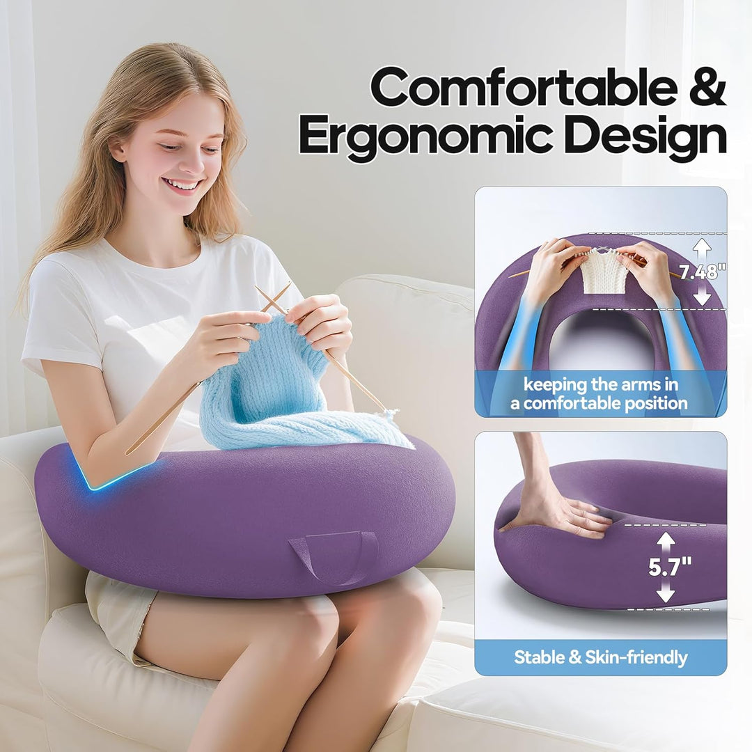 Gaming Kissen & Lesekissen, Reading Pillow für das Sitzen auf dem Bett/Sofa/Fussboden, Fütterungs/Hä