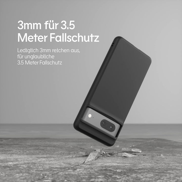 RhinoShield Case kompatibel mit [Pixel 7a] | SolidSuit - Stossdämpfende &amp; schlanke Schutzhülle mit P