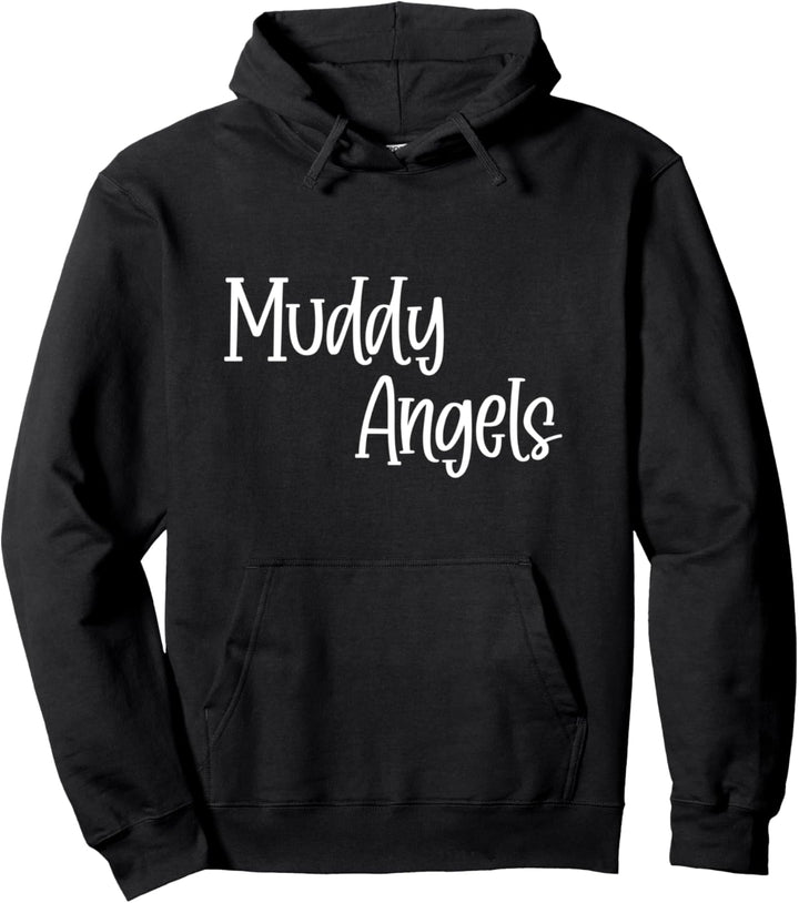 Mud Run Race Team 4x4 Offroading ATV Muddy Angels Pullover Hoodie