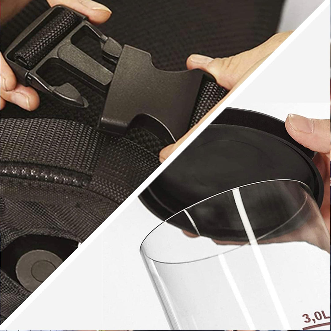 Doppelte Biergiraffe Jet Pack | Getränkespender | Rucksack | Premium Qualität | 2 Tanks | 2 x 3L Get