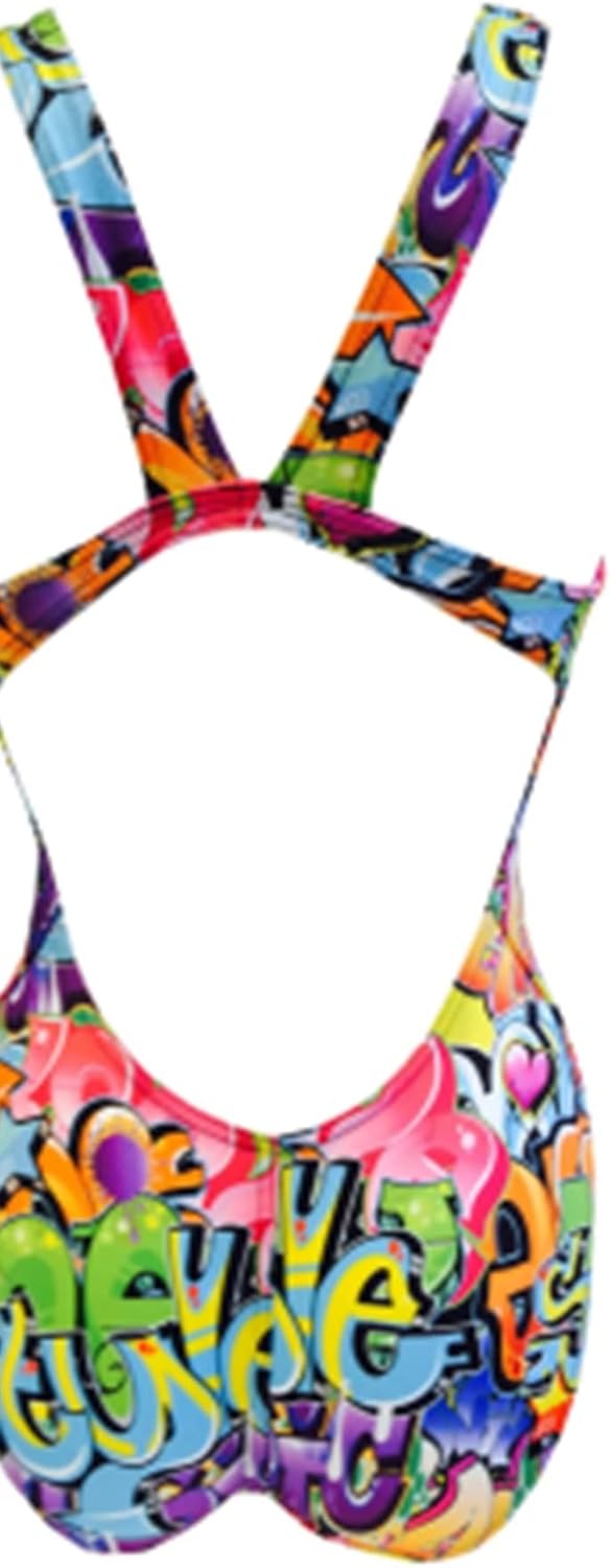 Turbo Damen Graffitti 2016 Bikini-Unterteile, Jaune, XXX-Large