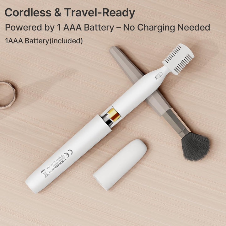TOUCHBeauty Korrekturtrimmer für Körper und Gesicht- Professionelles Nasenhaartrimmer Präzisionstrim
