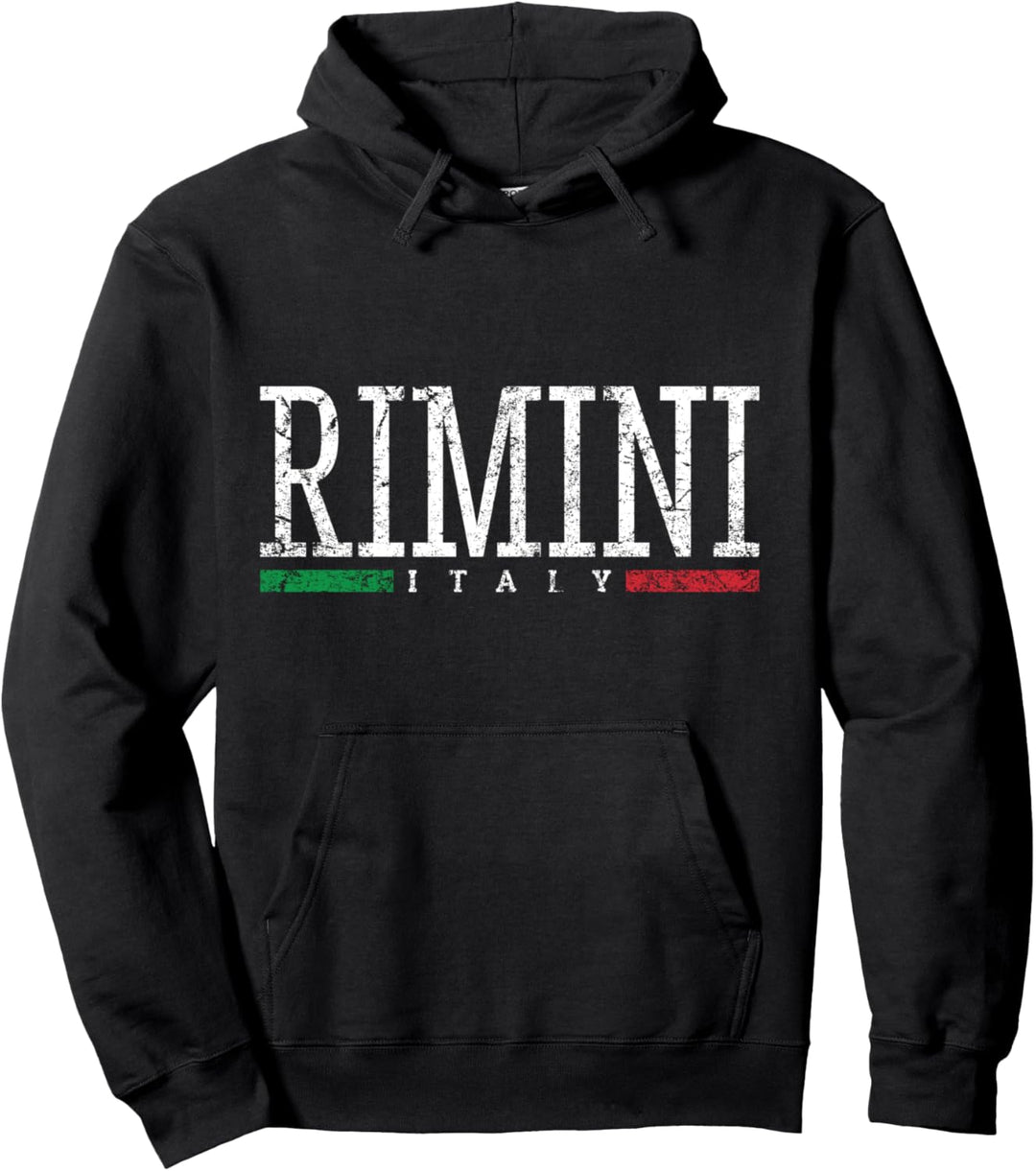 Rimini Italien Italiener Fahne Flagge Land Pullover Hoodie