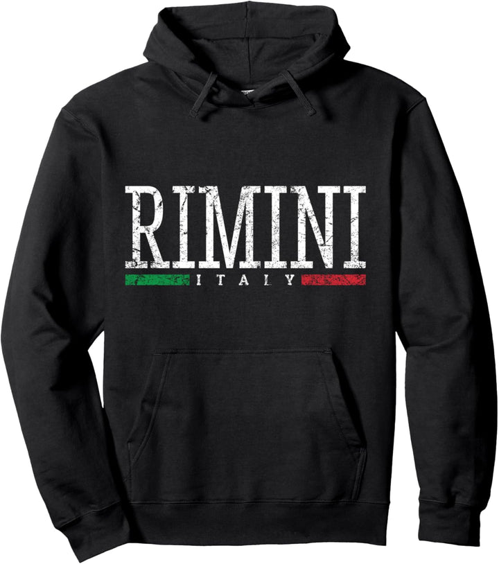 Rimini Italien Italiener Fahne Flagge Land Pullover Hoodie