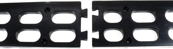 8 Stapelboxen mit Aufhängeschiene von Kinzo Storage, Kunststoff, ca. 10 x 16 cm pro Box, rot