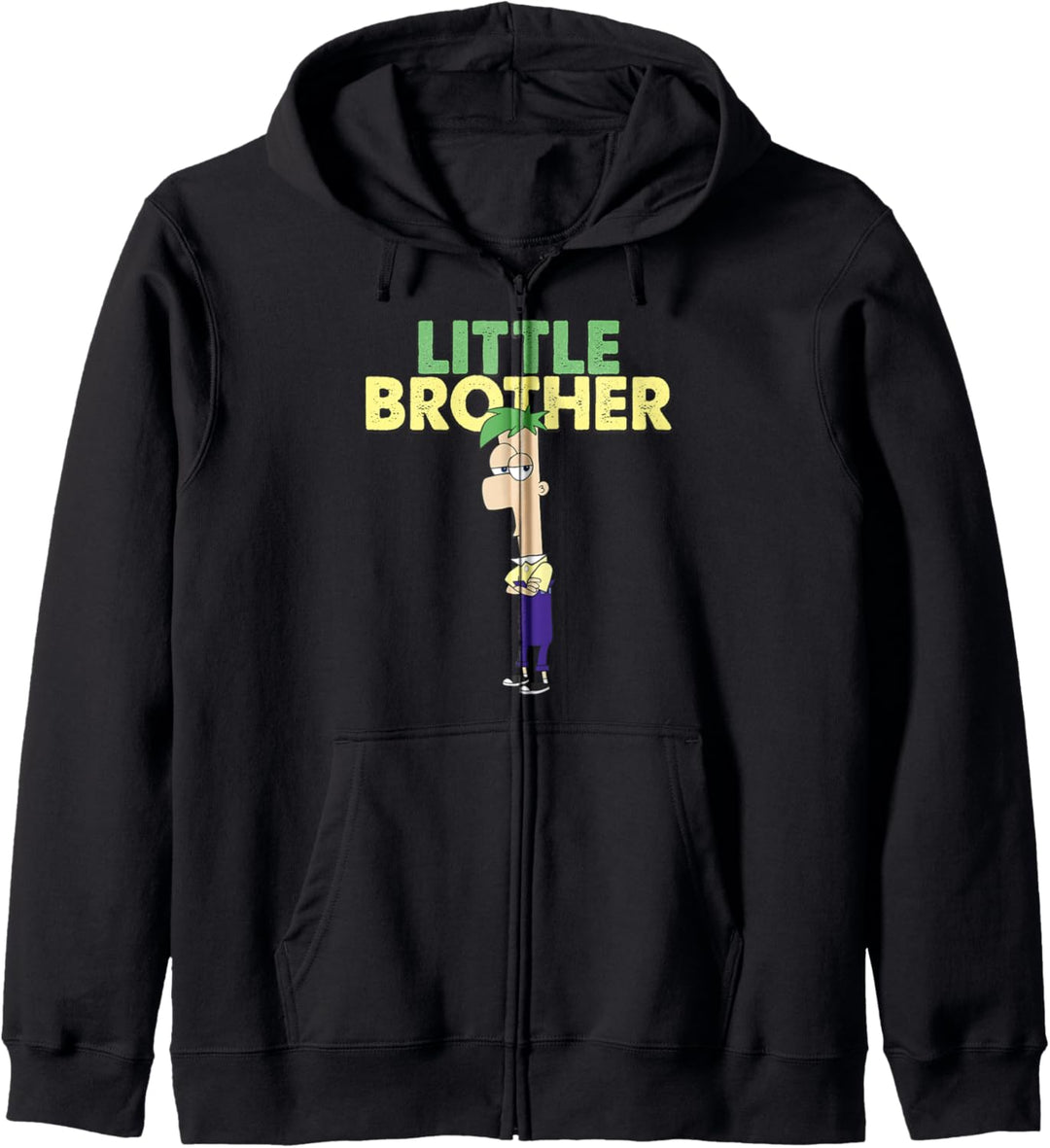 Disney Phineas und Ferb Little Brother Ferb Stehende Pose Kapuzenjacke