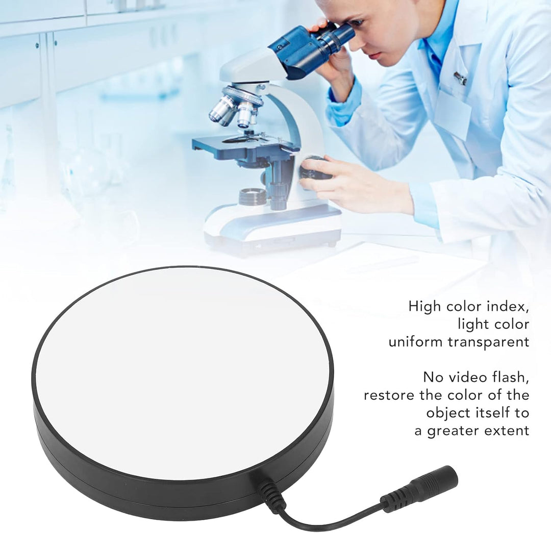 Mikroskop-LED-Licht AC 0~250 V Universallichtquelle Ringständer Lichtmikroskop-Lichtquelle für Labor