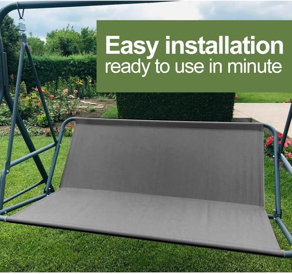 WingFly Gartensitzbezug für Schaukelstuhl, Schaukelstuhl, Sitzbezüge für Gartenschaukel, Abdeckung f