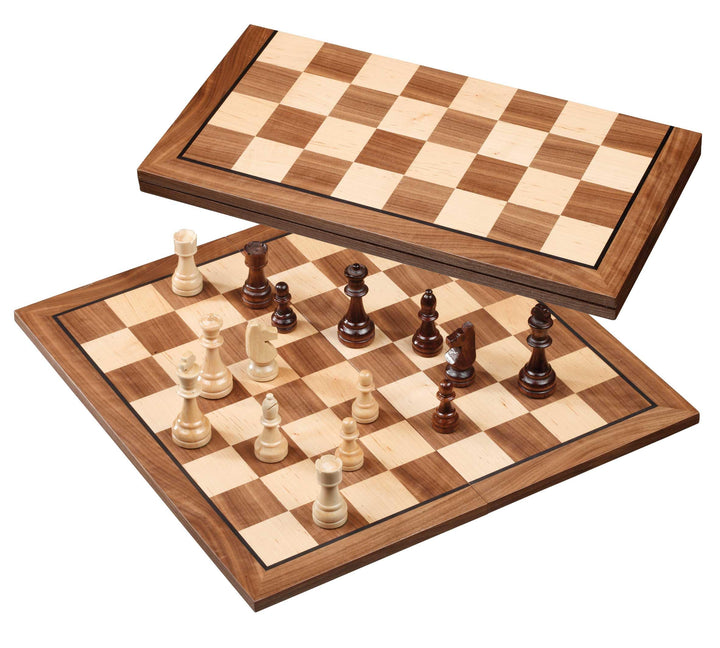 Philos 2505 - Schachset, Feld 50 mm, klappbar, Holz