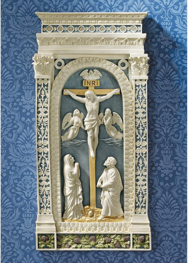 Design Toscano Kreuzigung (1521), Wandfigur