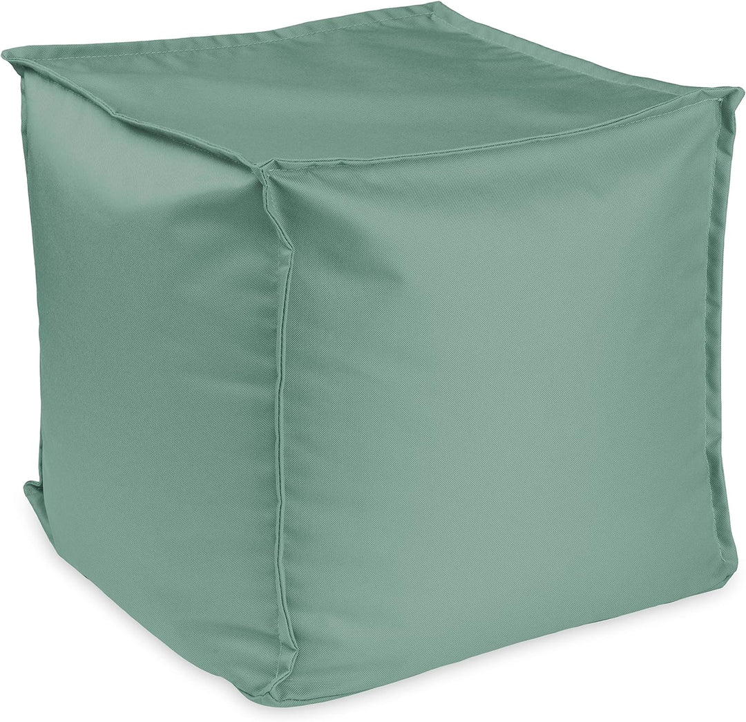 chilly pilley Sitzsack Sitzhocker mit EPS-Perlen Füllung 40x40x40cm Fusshocker Sitz-Pouf für Kinder