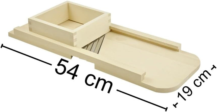 Schneider aus Holz für Gemüse, Obst, Kohl, 54 cm
