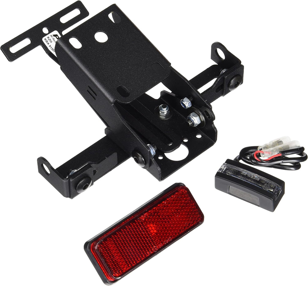 Puig Nummernschild Kawasaki Z1000 2014-2015 schwarz 7102N, Schwarz