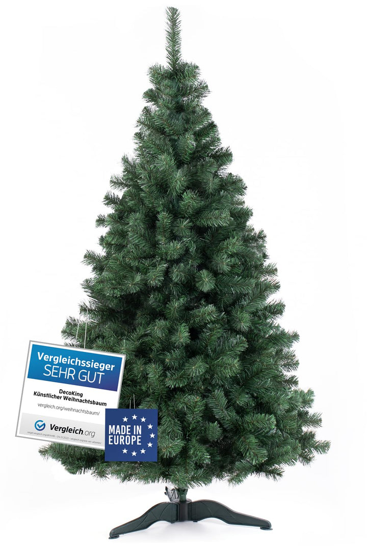 Künstlicher Weihnachtsbaum 120 cm Grün Tannenbaum Christbaum Tanne Unecht Weihnachtsdeko DecoKing Le