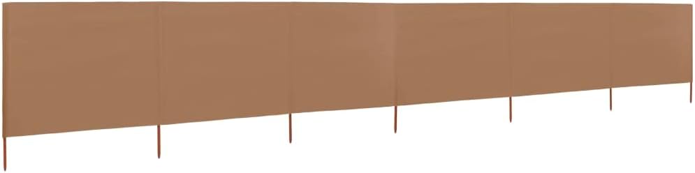 Windschutzgewebe,Windschutz Sichtschutz Balkon,Sichtschutzzaun Taupe,800 x 120 cm 800 x 120 cm Taupe