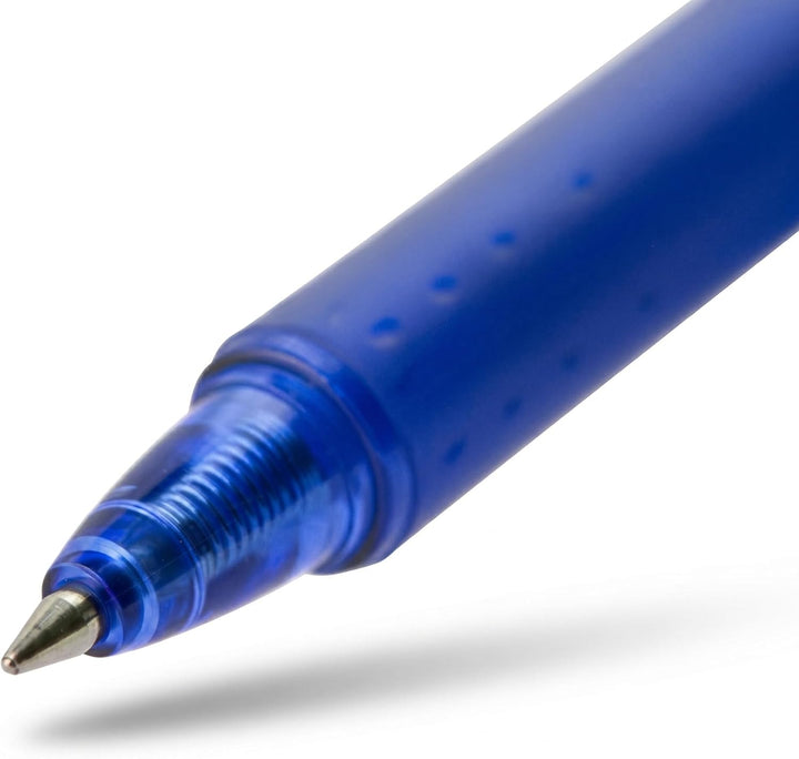 PILOT FriXion Clicker 0.7 – 6 Stück – Farben 2x Blau/Schwarz/Grün – Radierbarer, nachfüllbarer Gel
