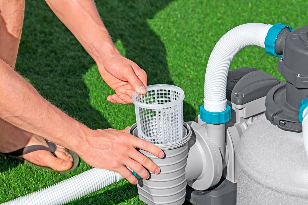 Bestway Sandfilteranlage mit Zeitschaltuhr 8.327 l/h, 280 W