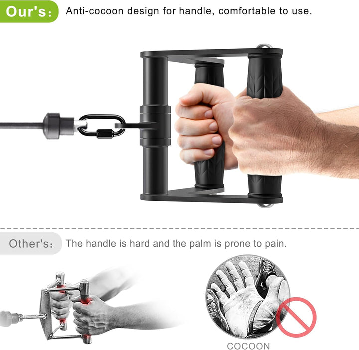 Kipika D-Griff-Kabelbefestigung, Kabelmaschinengriffe Double D Rotate Handle, Double D Rotate Handle