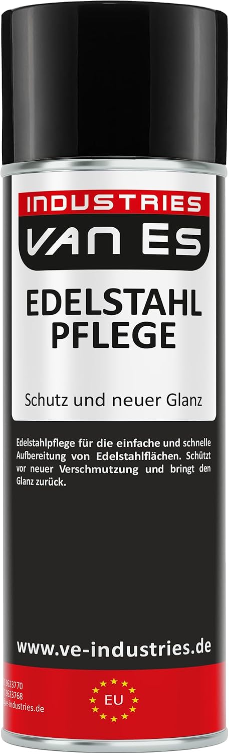 3x Edelstahlreiniger 400 ml Spray Reiniger Edelstahl VA Pflegespray Küche Gastromonie