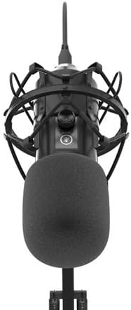 Genesis Gaming Mikrofon Radium 400 G2 mit Arm, USB Microphone Kit mit Stummschalttaste für Podcast S