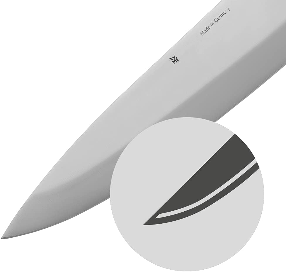 WMF Sequence Messerset Küche 3teilig, Made in Germany, 3 Küchenmesser scharf, Performance Cut, Kinet