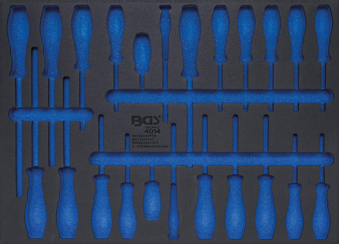 BGS 4014-5 | Werkstattwageneinlage 3/3 | leer | für Art. 4014 Einlage, leer, Einlage, leer