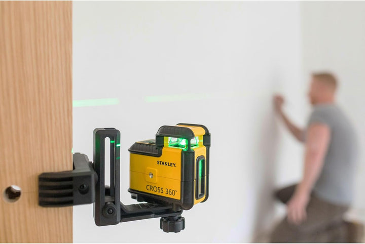 Stanley STHT77594-1 Kreuzlinienlaser CROSS 360° (mit grüner Diode, 360° horizontale & vertikale Lini