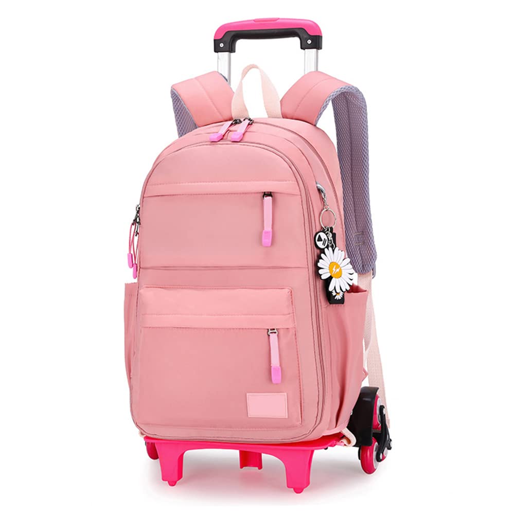 Trolley Schultaschen Rucksack Kinder Rollen Schultasche Trolley Tasche Schulrucksack mit Rädern für