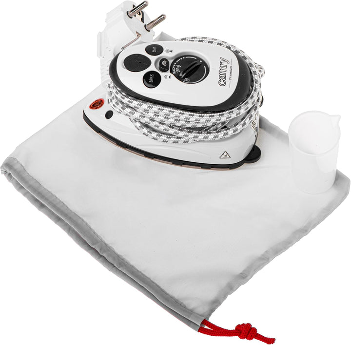 Camry Mini Bügeleisen 420W – Reisebügeleisen Mini mit Dampf und Trockenfunktion, Bügeleisen Klein mi