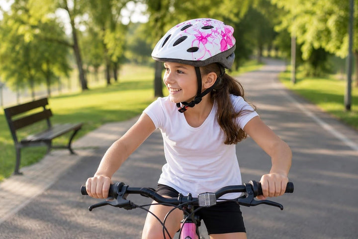 ON BIKE Babys (Mädchen) Fahrradhelm, Einheitsgrösse