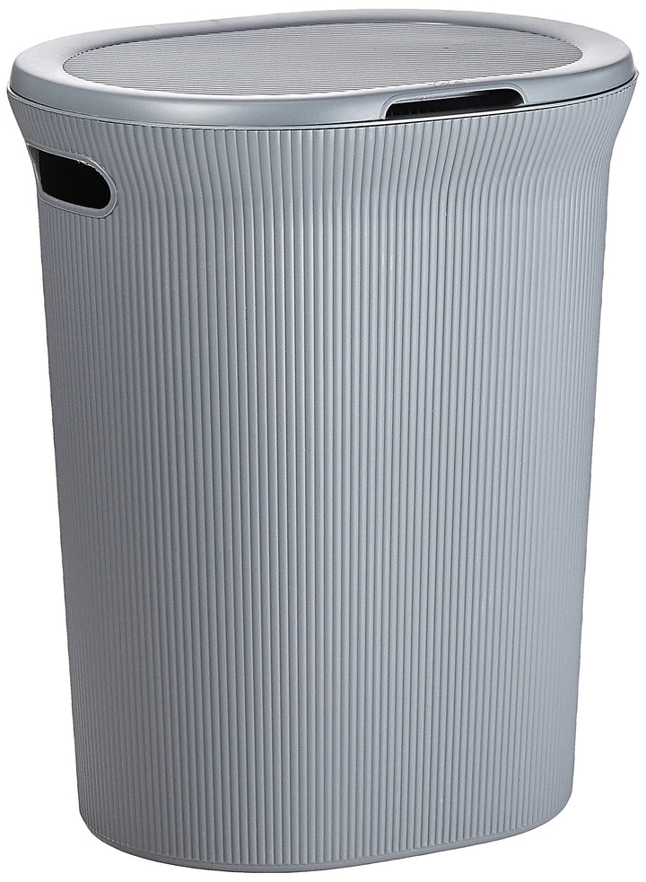 Tatay Baobab Wäschekorb, 40L Kapazität, Polypropylen, BPA frei, mit Deckel. Anthrazitgrau. Massnahme