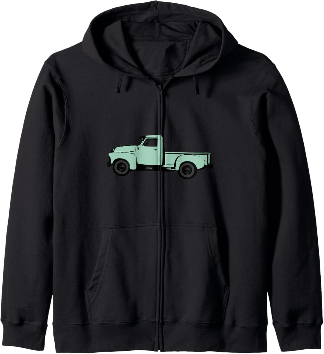 Weinlese-Pickup Kapuzenjacke