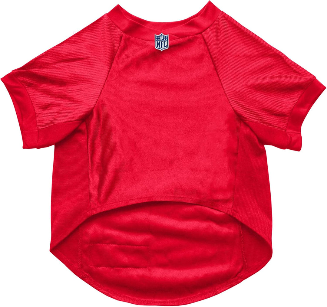 Littlearth NFL Kansas City Chiefs Stretch-Haustier-Trikot, Team-Farbe, Grösse XS Kansas City Chiefs