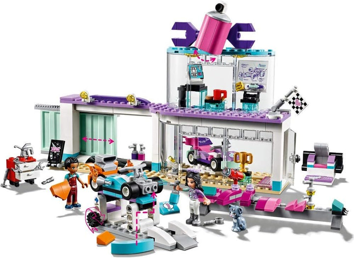 LEGO Friends Tuning-Werkstatt 41351 Kinderspielzeug Single, Single