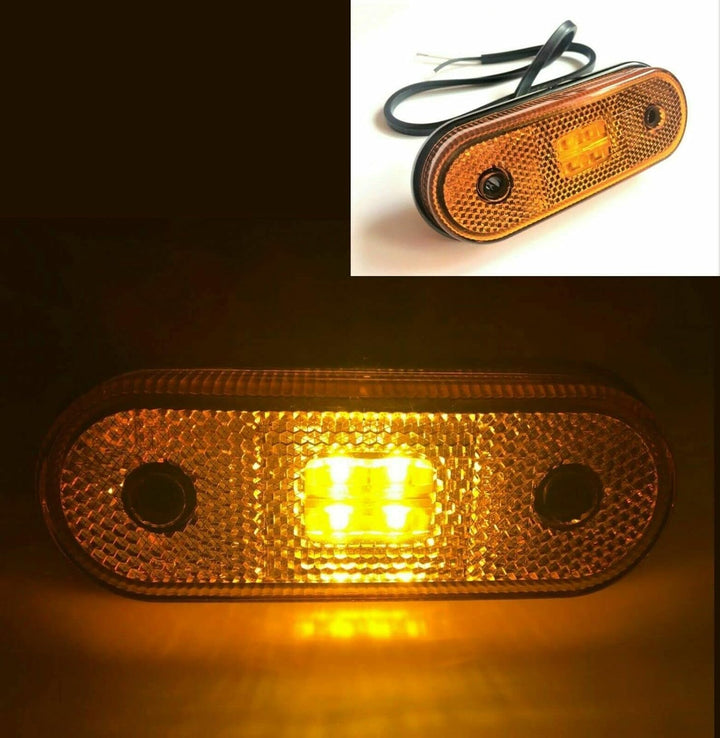 Anhängerbeleuchtung LED Rückleuchten Umrissleuchten und 13 polig Kabel 5m SET