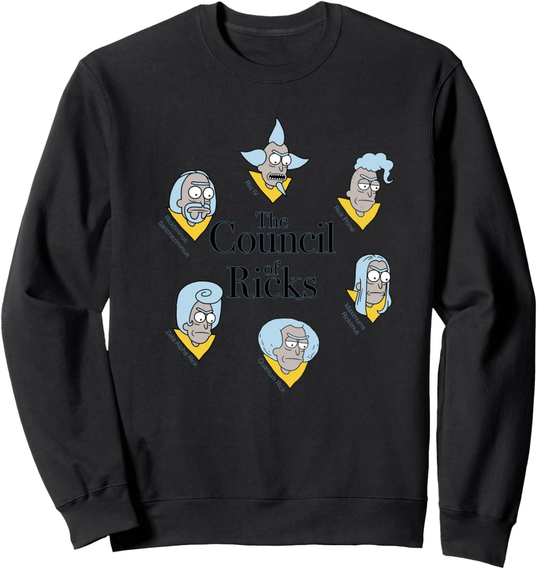 Adult Swim Rick & Morty Council Of Ricks Sweatshirt