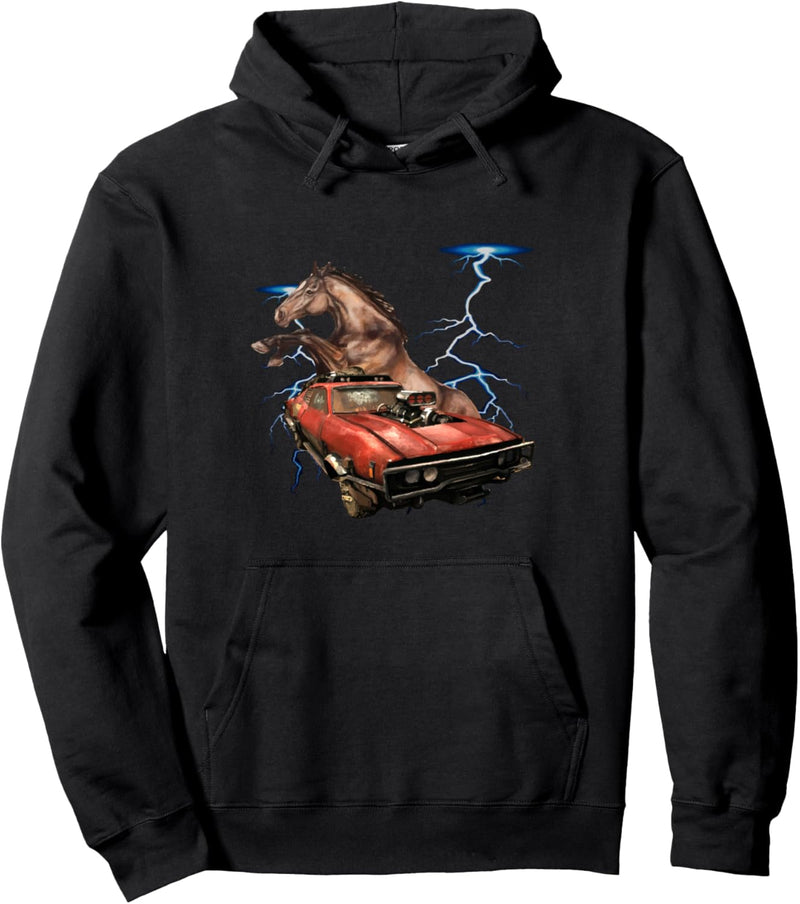 American Muscle Cars - Thunderstorm Car - Auto Mechanic Gift Pullover Hoodie