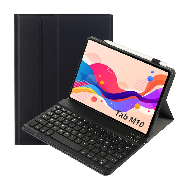 Tastatur hülle für Lenovo Tab M10 3rd Gen 10.1" Hülle mit Tastatur magnetische Cover abnehmbare QWER