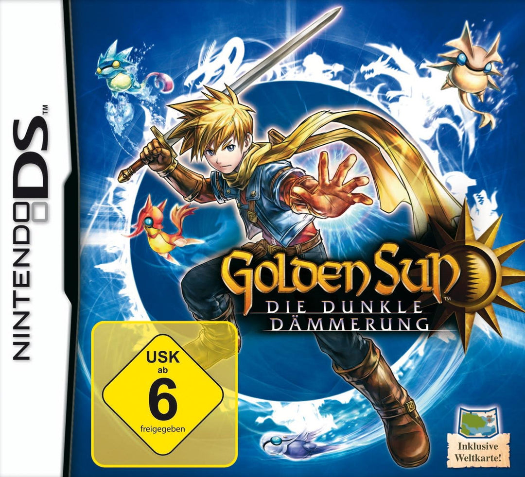 Golden Sun: Die dunkle Dämmerung (inkl. Weltkarte)