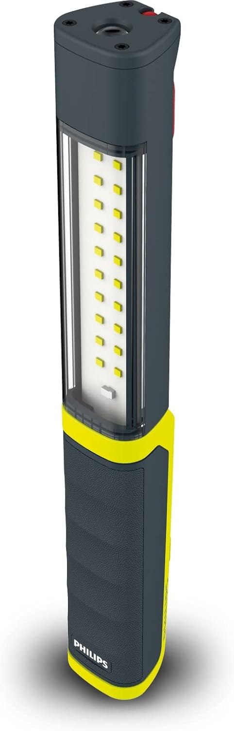 Philips Xperion 6000 Line LED-Arbeitsleuchte, robuste wiederaufladbare Werkstattlampe, Handlampe, 30