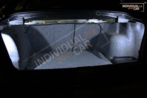 INDIVIDUALise your CAR Innenraumbeleuchtung SET für 3er E46 Coupé (Cool-White) Kaltweiss, Cool-White