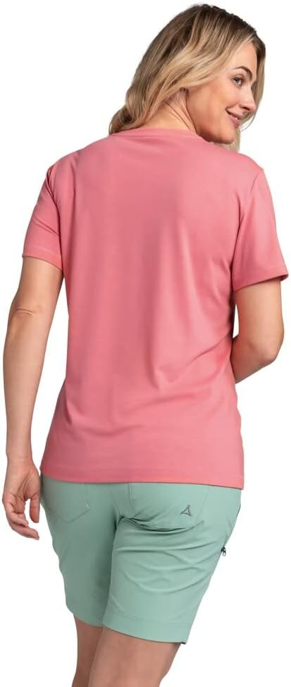Schöffel Women's Osby L T-Shirt Hiking 34 Clasping Rose, 34 Clasping Rose