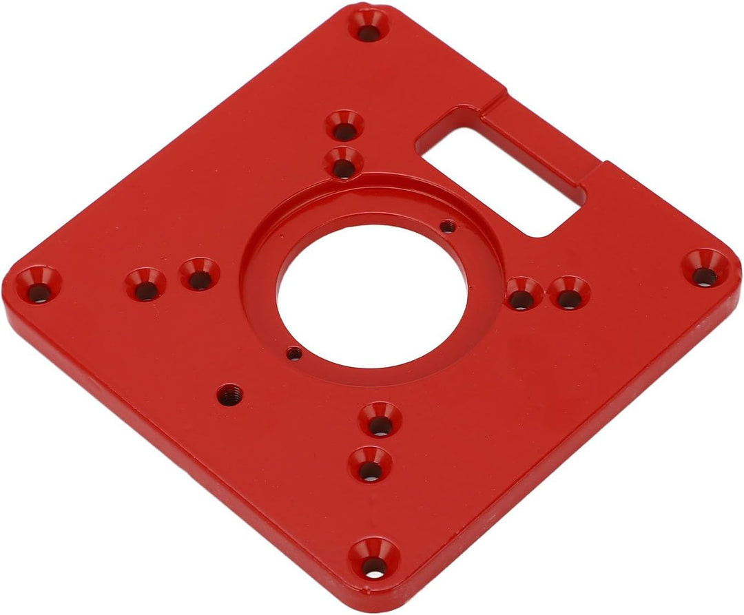 Universal Router Tisch Einsatz Platte, Aluminium Router Tisch Einsatz Platte Tisch Bänke Router Plat