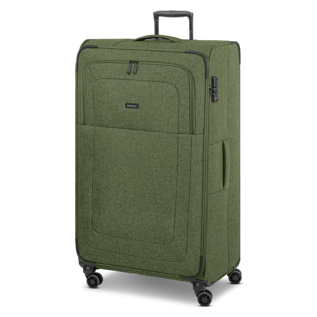 REDOLZ XL Jumbo 4-Rollen Koffer sehr gross 52 x 30 x 90 cm [Sondergrösse] Check-in Trolley mit TSA-S
