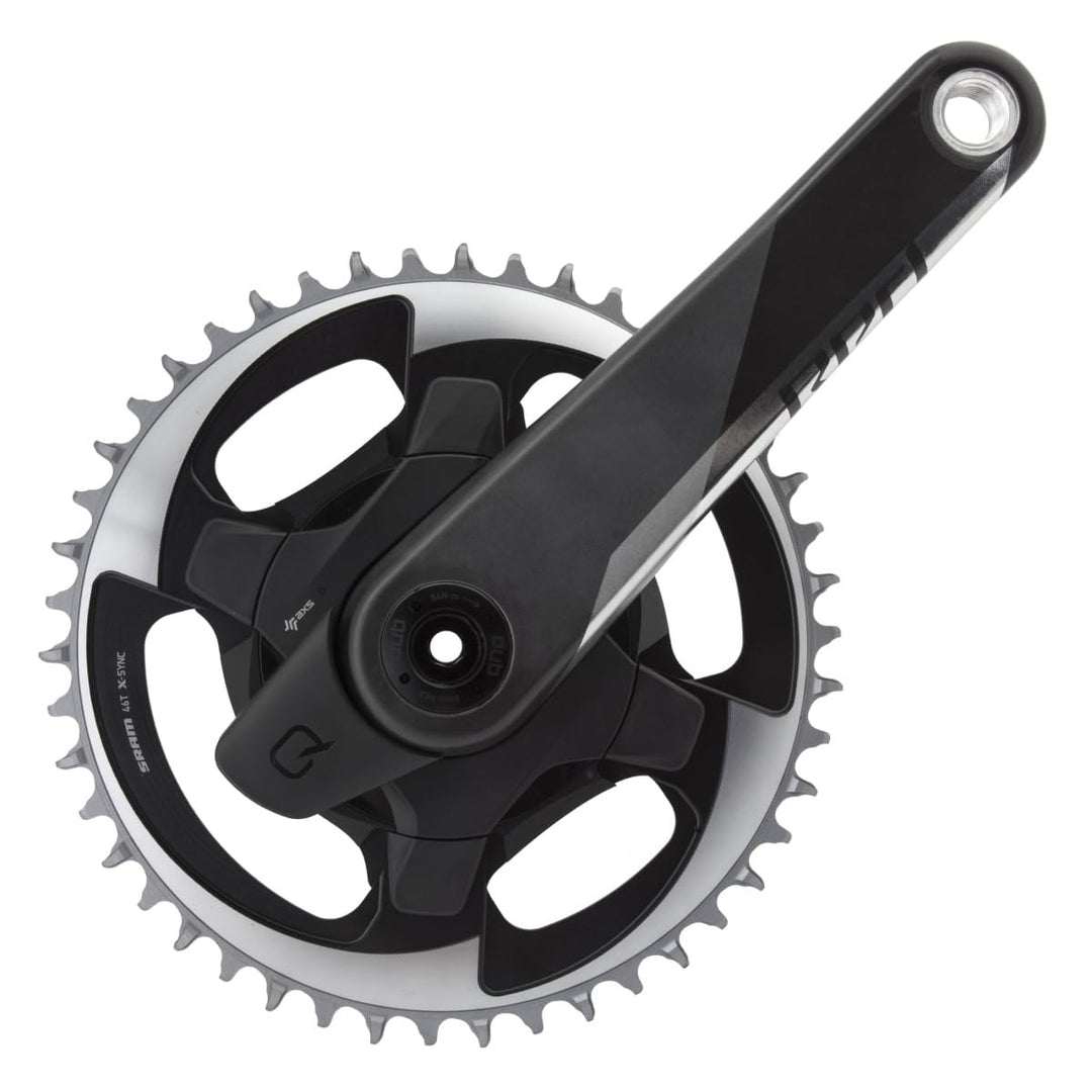 Sram Pédalier Quarq Red AXS 1x Dub 46T Schwarz 172.5mm/46Z, Schwarz 172.5mm/46Z